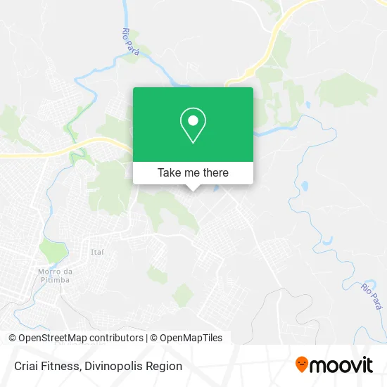 Criai Fitness map