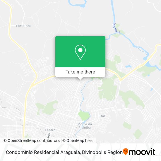 Condomínio Residencial Araguaia map