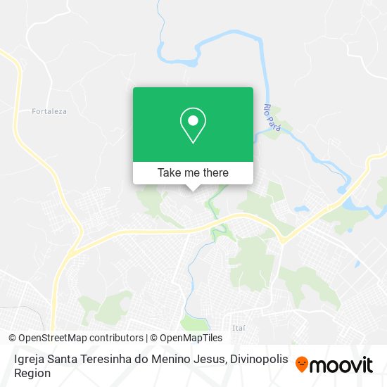 Mapa Igreja Santa Teresinha do Menino Jesus