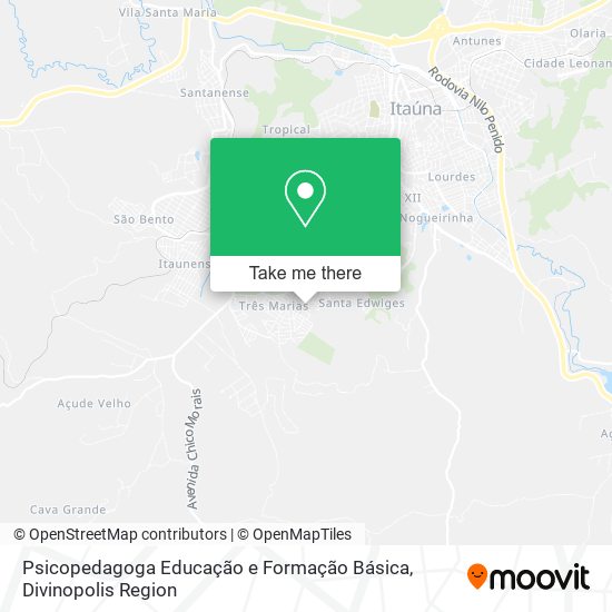 Psicopedagoga Educação e Formação Básica map