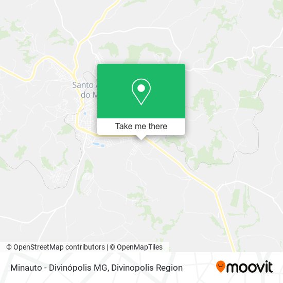 Minauto - Divinópolis MG map