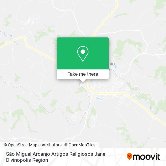 São Miguel Arcanjo Artigos Religiosos Jane map