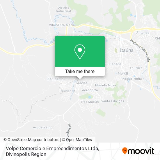 Mapa Volpe Comercio e Empreendimentos Ltda