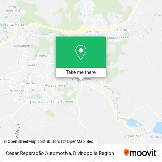 Mapa César Reparação Automotiva