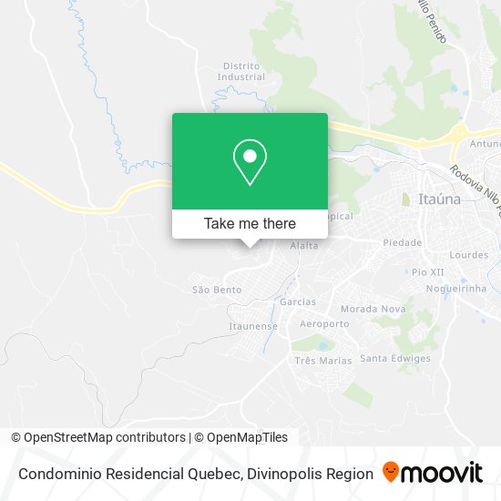 Condominio Residencial Quebec map