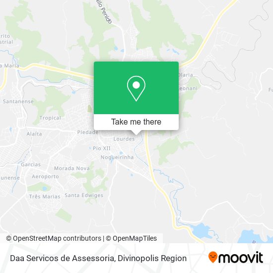 Mapa Daa Servicos de Assessoria