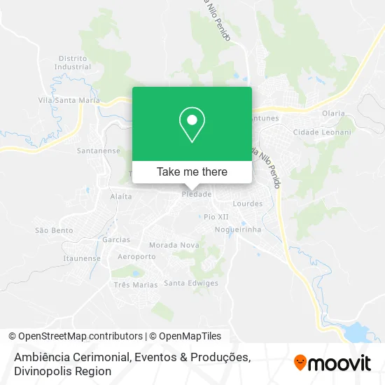 Ambiência Cerimonial, Eventos & Produções map