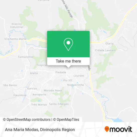 Ana Maria Modas map