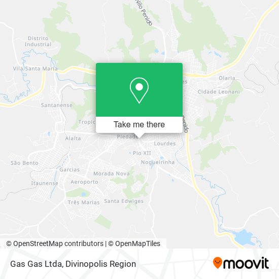 Gas Gas Ltda map