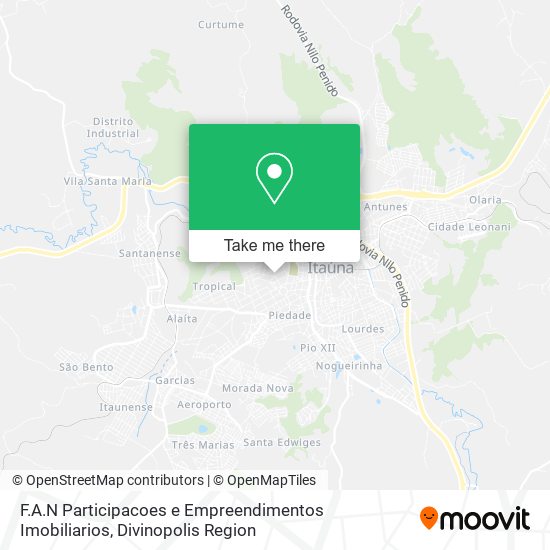 F.A.N Participacoes e Empreendimentos Imobiliarios map
