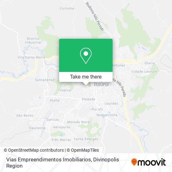Vias Empreendimentos Imobiliarios map