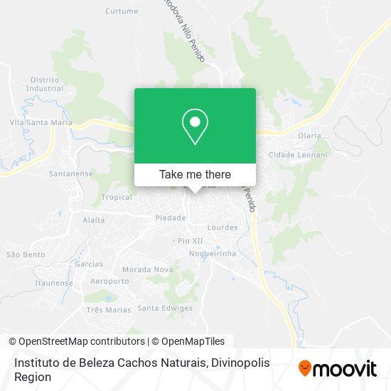 Instituto de Beleza Cachos Naturais map