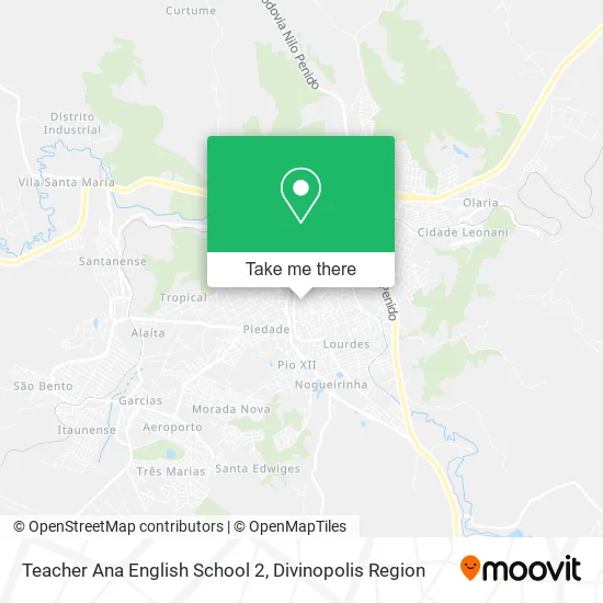 Teacher Ana English School 2 map