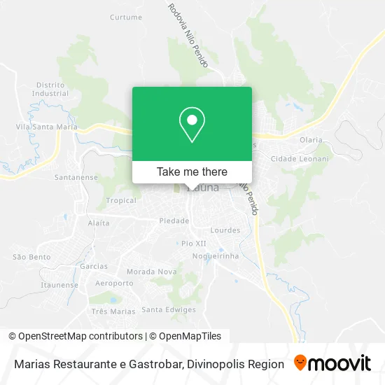 Marias Restaurante e Gastrobar map