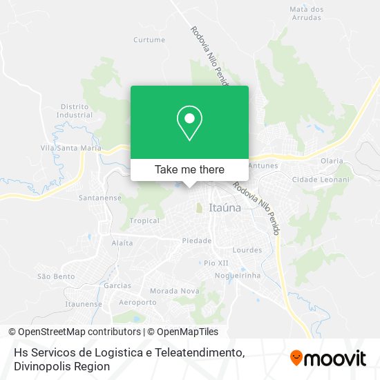 Mapa Hs Servicos de Logistica e Teleatendimento