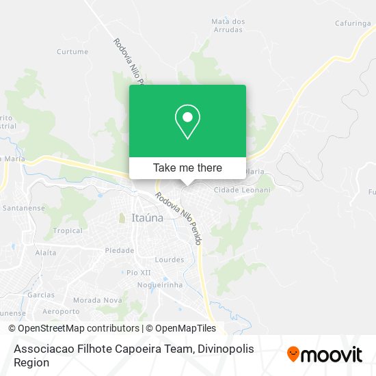 Associacao Filhote Capoeira Team map