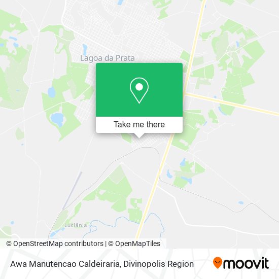 Awa Manutencao Caldeiraria map