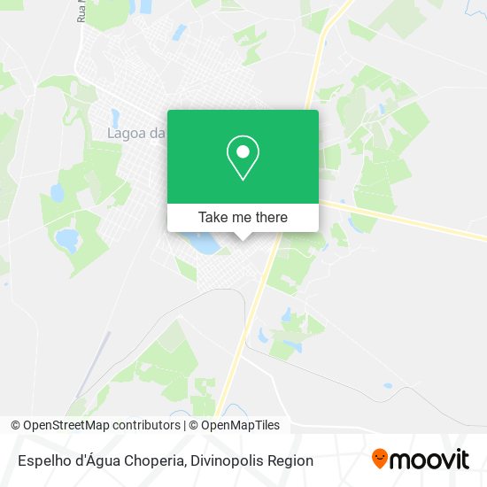 Espelho d'Água Choperia map