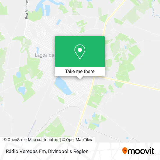 Rádio Veredas Fm map