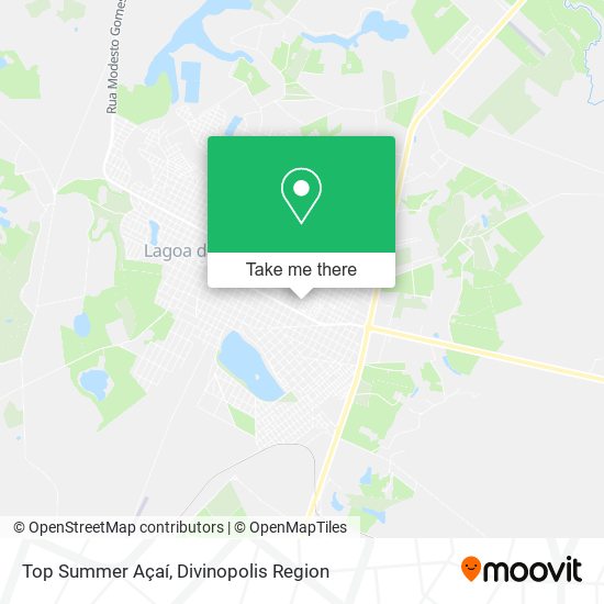 Top Summer Açaí map