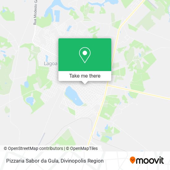 Pizzaria Sabor da Gula map