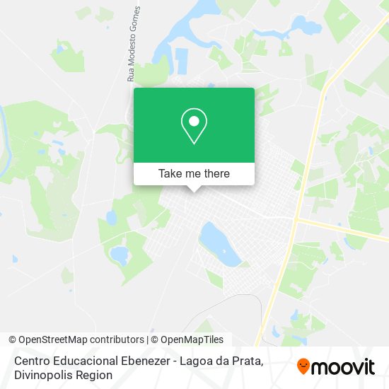 Centro Educacional Ebenezer - Lagoa da Prata map