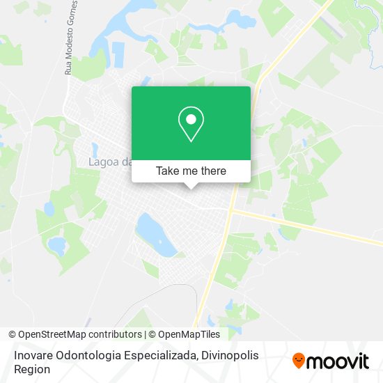 Inovare Odontologia Especializada map