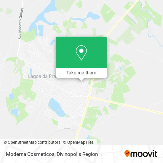 Moderna Cosmeticos map