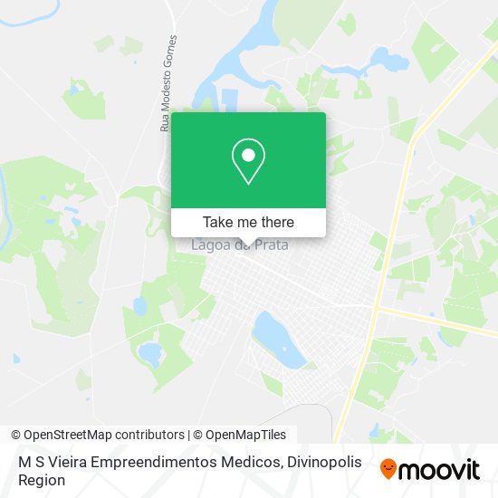 M S Vieira Empreendimentos Medicos map