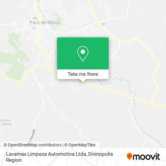 Lavamax Limpeza Automotiva Ltda map