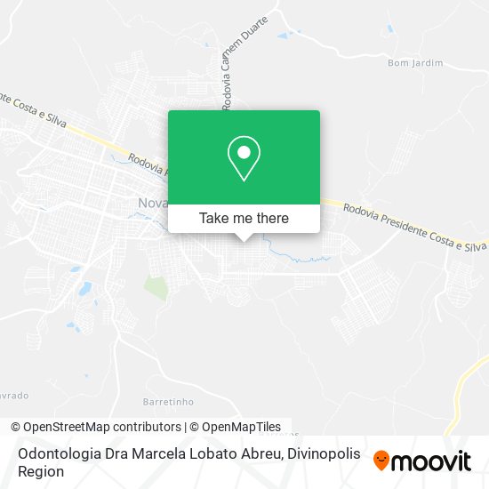 Odontologia Dra Marcela Lobato Abreu map