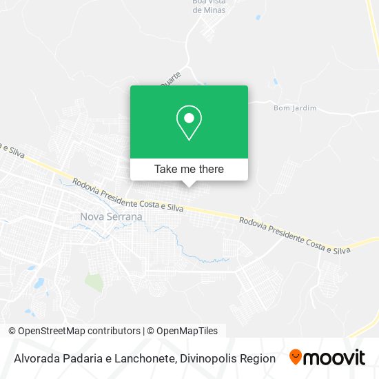 Alvorada Padaria e Lanchonete map