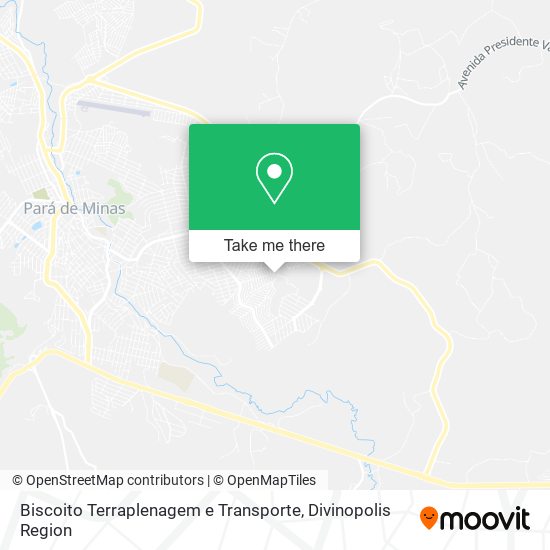 Biscoito Terraplenagem e Transporte map
