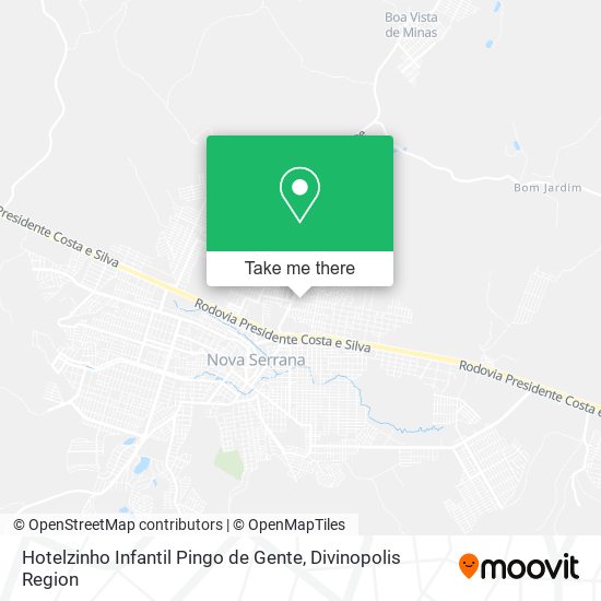 Hotelzinho Infantil Pingo de Gente map