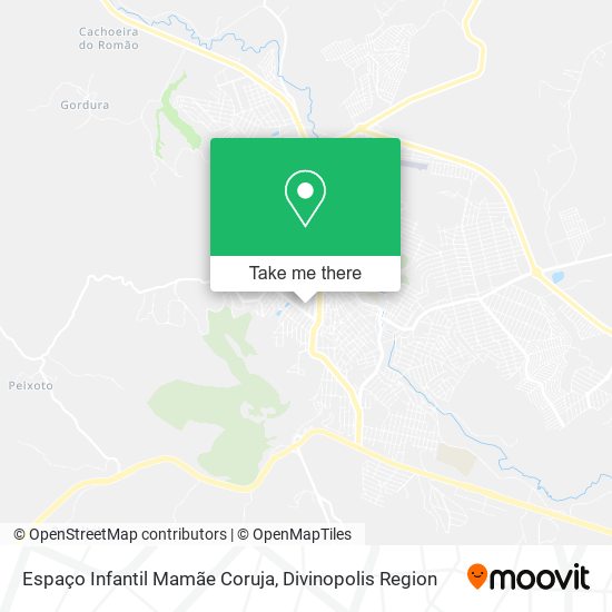 Espaço Infantil Mamãe Coruja map