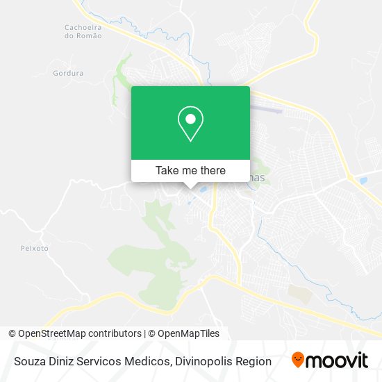 Souza Diniz Servicos Medicos map