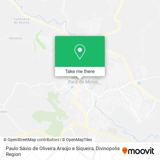Paulo Sávio de Oliveira Araújo e Siqueira map