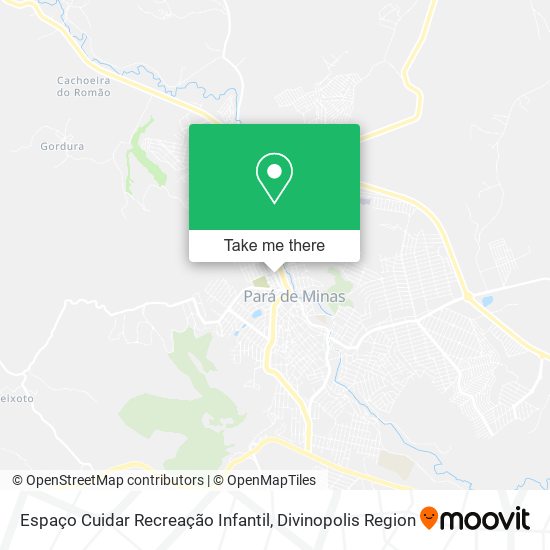 Espaço Cuidar Recreação Infantil map