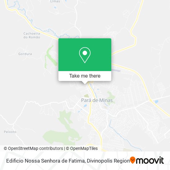 Mapa Edificio Nossa Senhora de Fatima