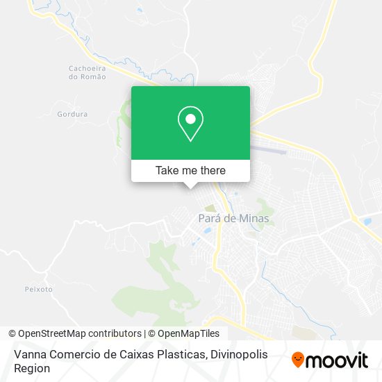 Vanna Comercio de Caixas Plasticas map