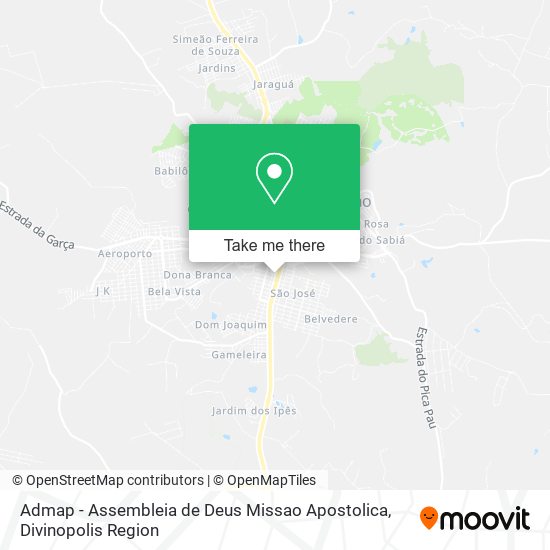 Admap - Assembleia de Deus Missao Apostolica map