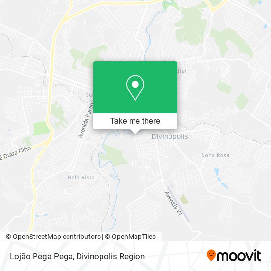 Lojão Pega Pega map