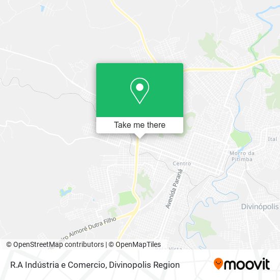 R.A Indústria e Comercio map