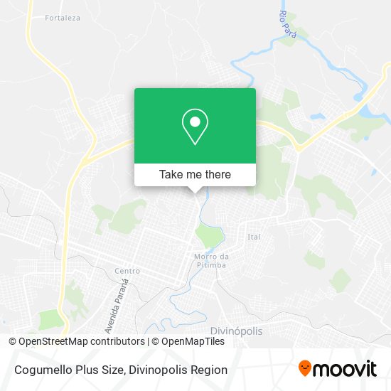 Cogumello Plus Size map