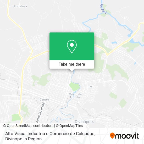 Alto Visual Indústria e Comercio de Calcados map