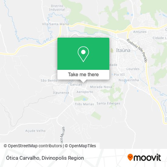 Ótica Carvalho map
