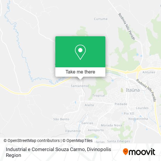 Mapa Industrial e Comercial Souza Carmo