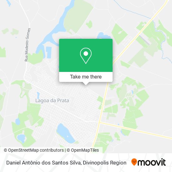 Daniel Antônio dos Santos Silva map