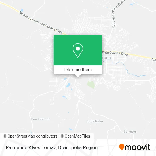 Raimundo Alves Tomaz map