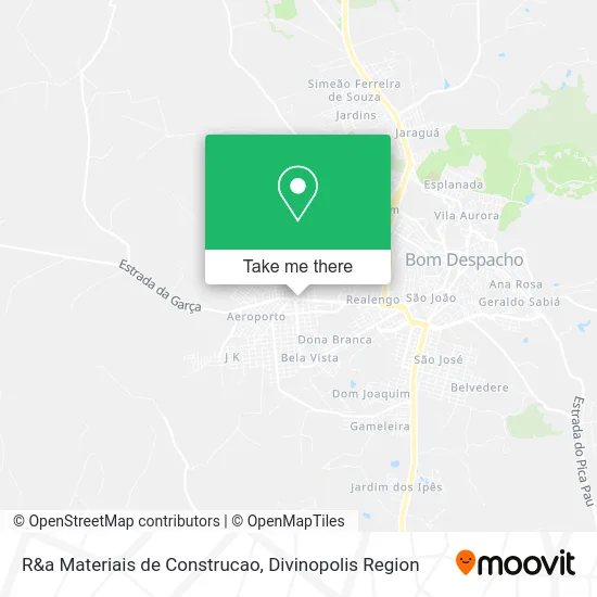 R&a Materiais de Construcao map